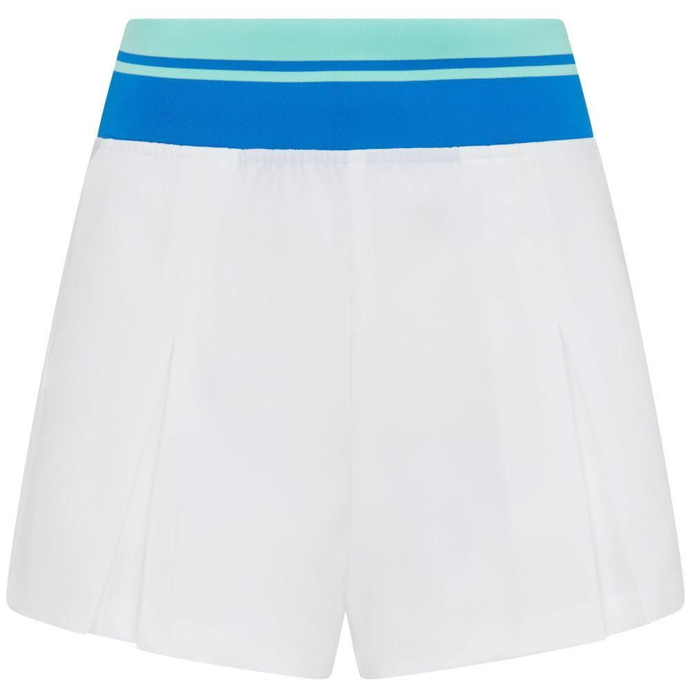 Penguin Colorblock Damenshort Weiss