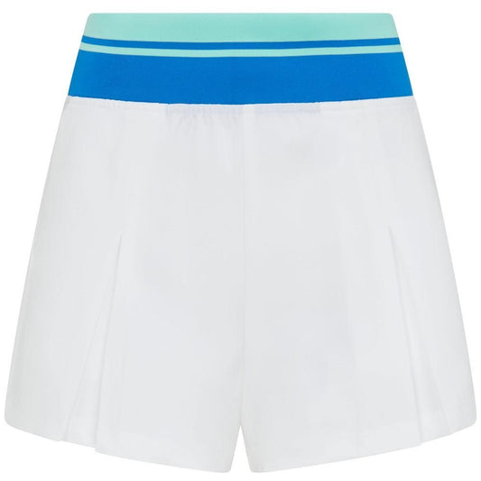 Penguin Colorblock Damenshort Weiss