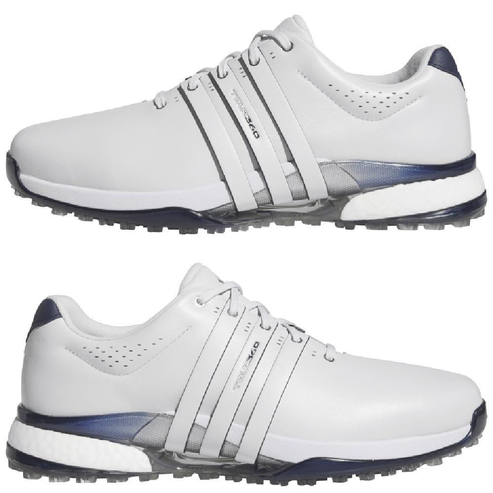 Adidas Tour360 25 Spkl Herrengolfschuhe White-Grey-Navy