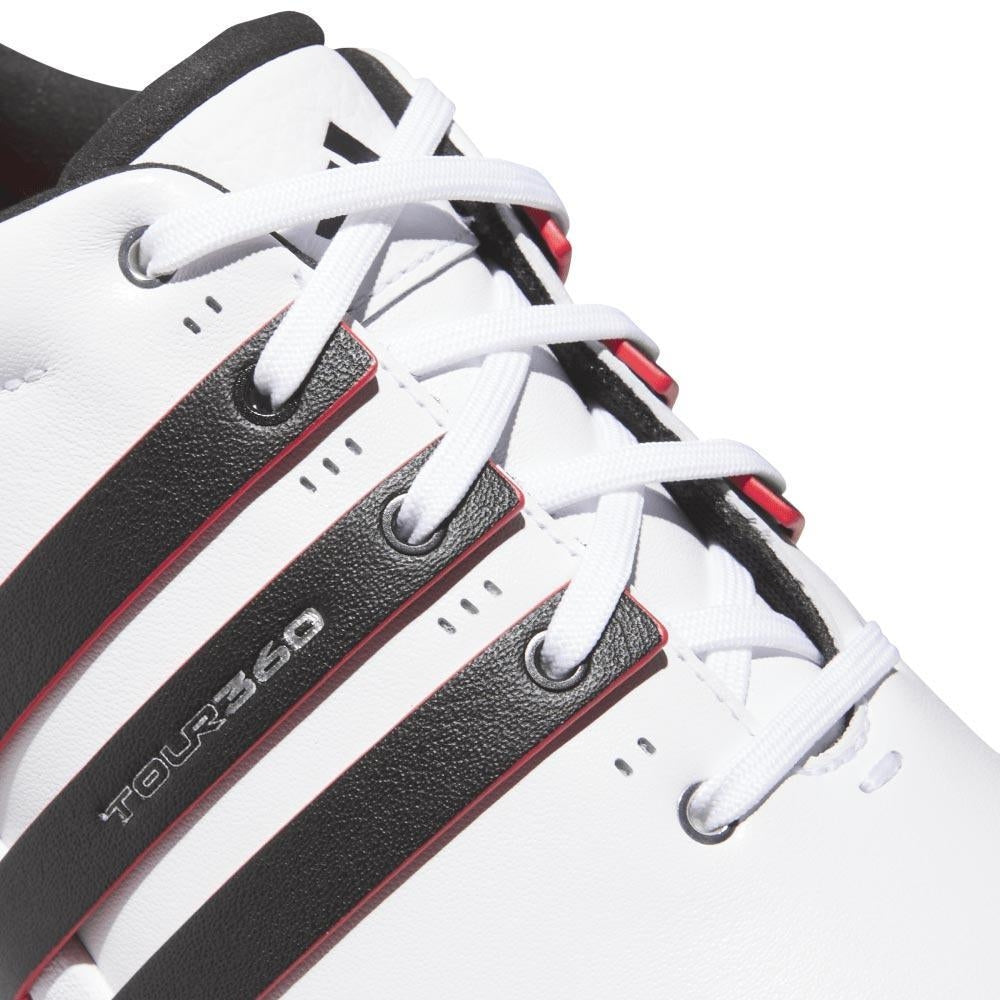 Adidas Tour360 25 Spkl WIDE Herrengolfschuhe White-Black-Red