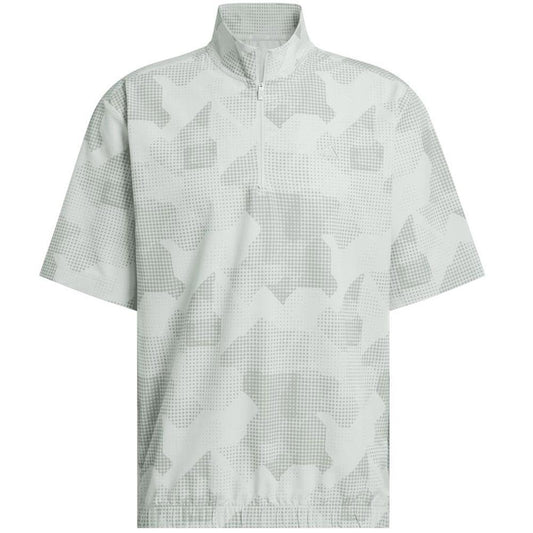 Adidas Go-To DWR Short Sleeve Half-Zip Herrengolfpullover Grey