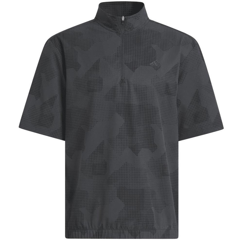 Adidas Go-To DWR Short Sleeve Half-Zip Herrengolfpullover Black