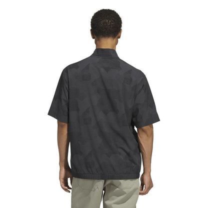Adidas Go-To DWR Short Sleeve Half-Zip Herrengolfpullover Black