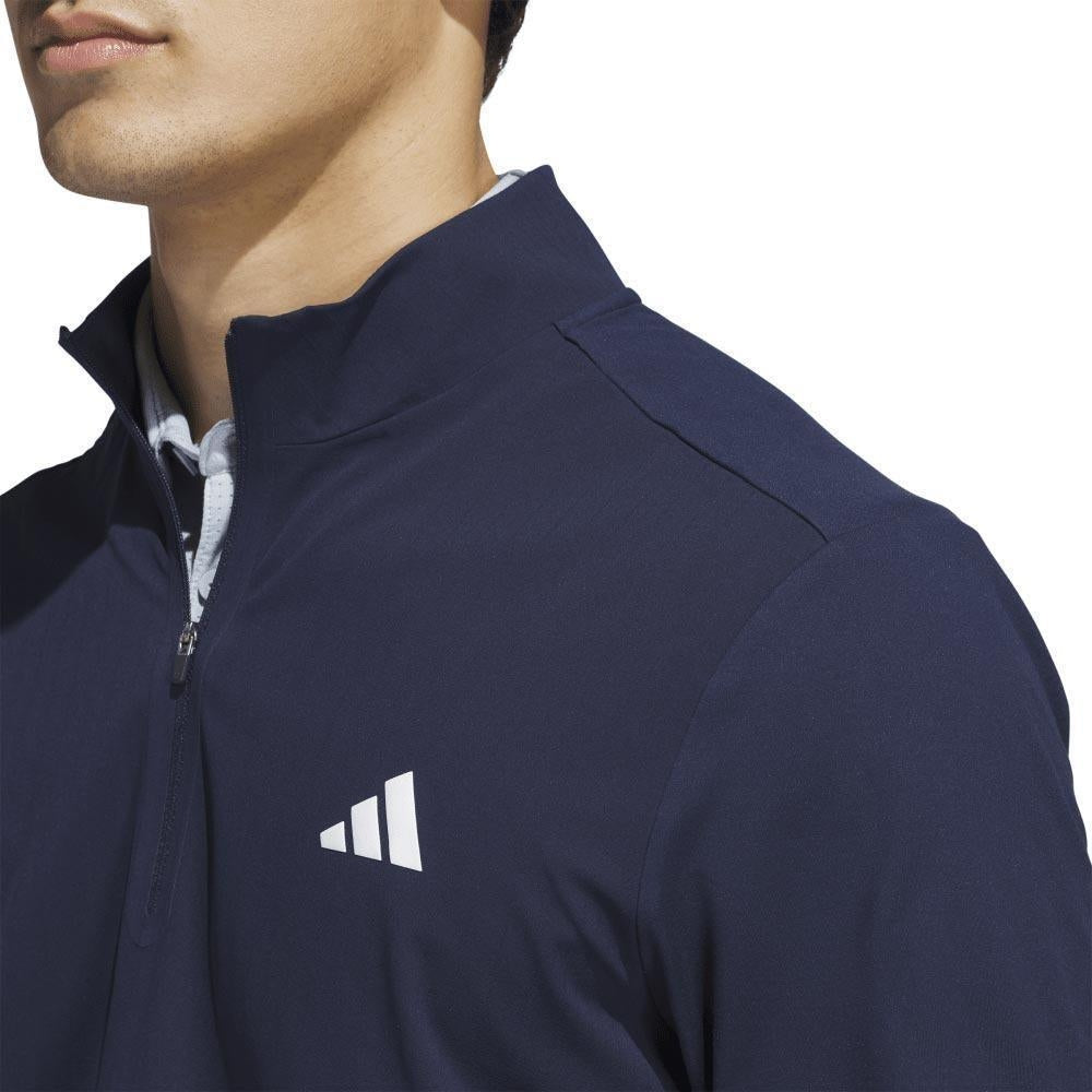 Adidas Ultimate365 Tour Quarter Zip Herrengolfpullover Navy
