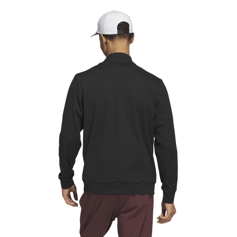 Adidas Ultimate365 Tour Quarter Zip Herrengolfpullover Black
