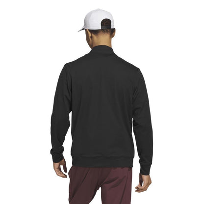 Adidas Ultimate365 Tour Quarter Zip Herrengolfpullover Black
