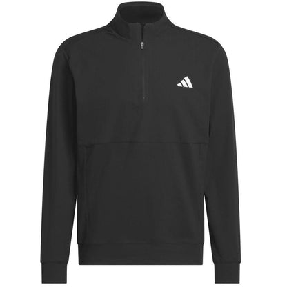 Adidas Ultimate365 Tour Quarter Zip Herrengolfpullover Black