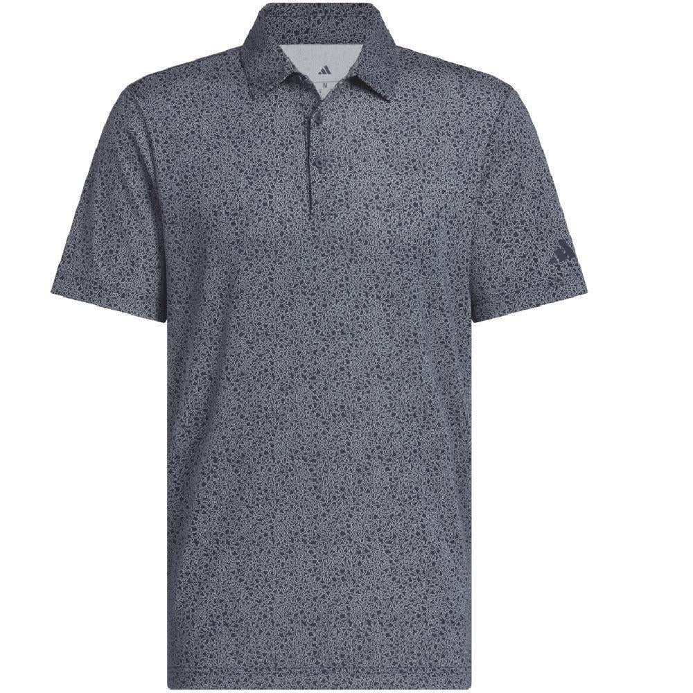 Adidas Ultimate365 Mini Bunker Herrengolfpoloshirt Navy