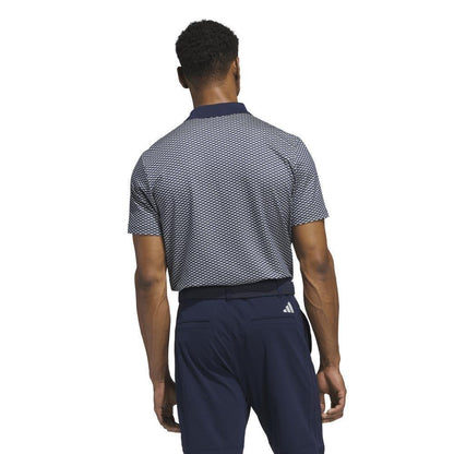 Adidas Beyond The Course Textured Herrengolfpoloshirt Navy