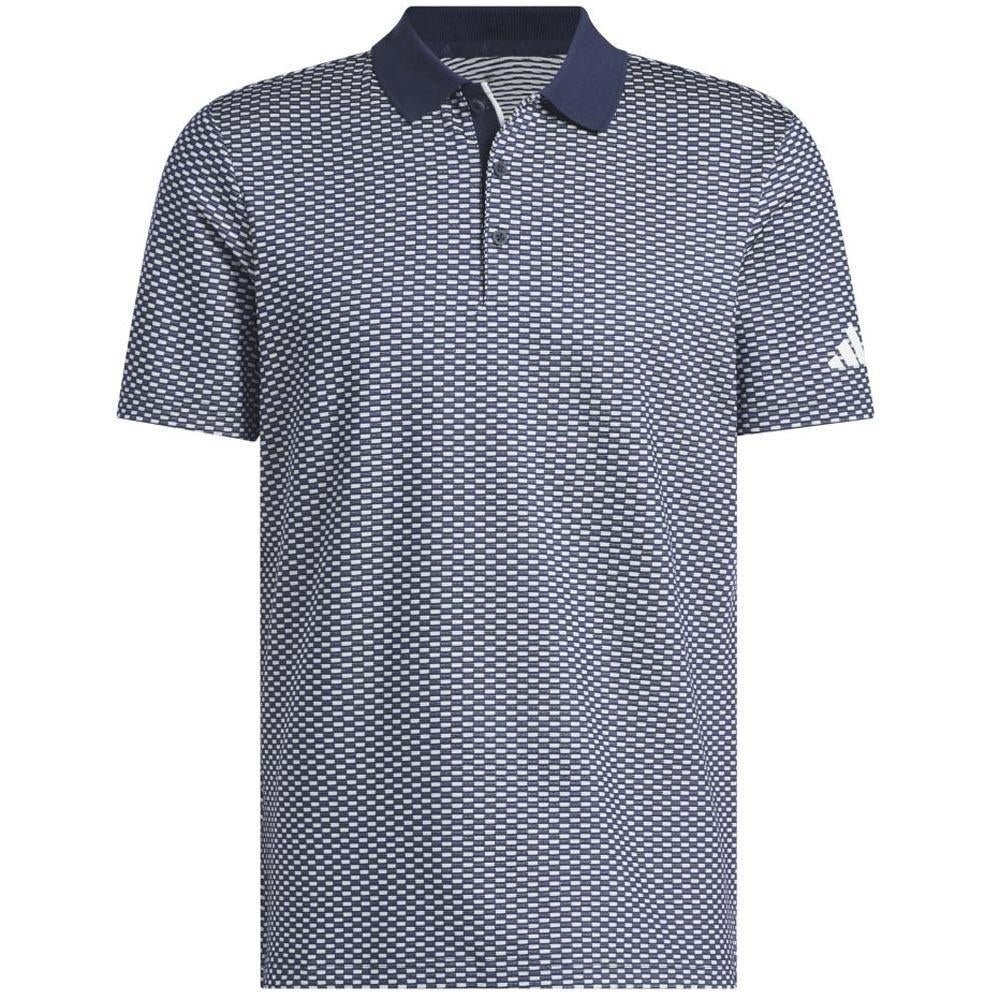 Adidas Beyond The Course Textured Herrengolfpoloshirt Navy