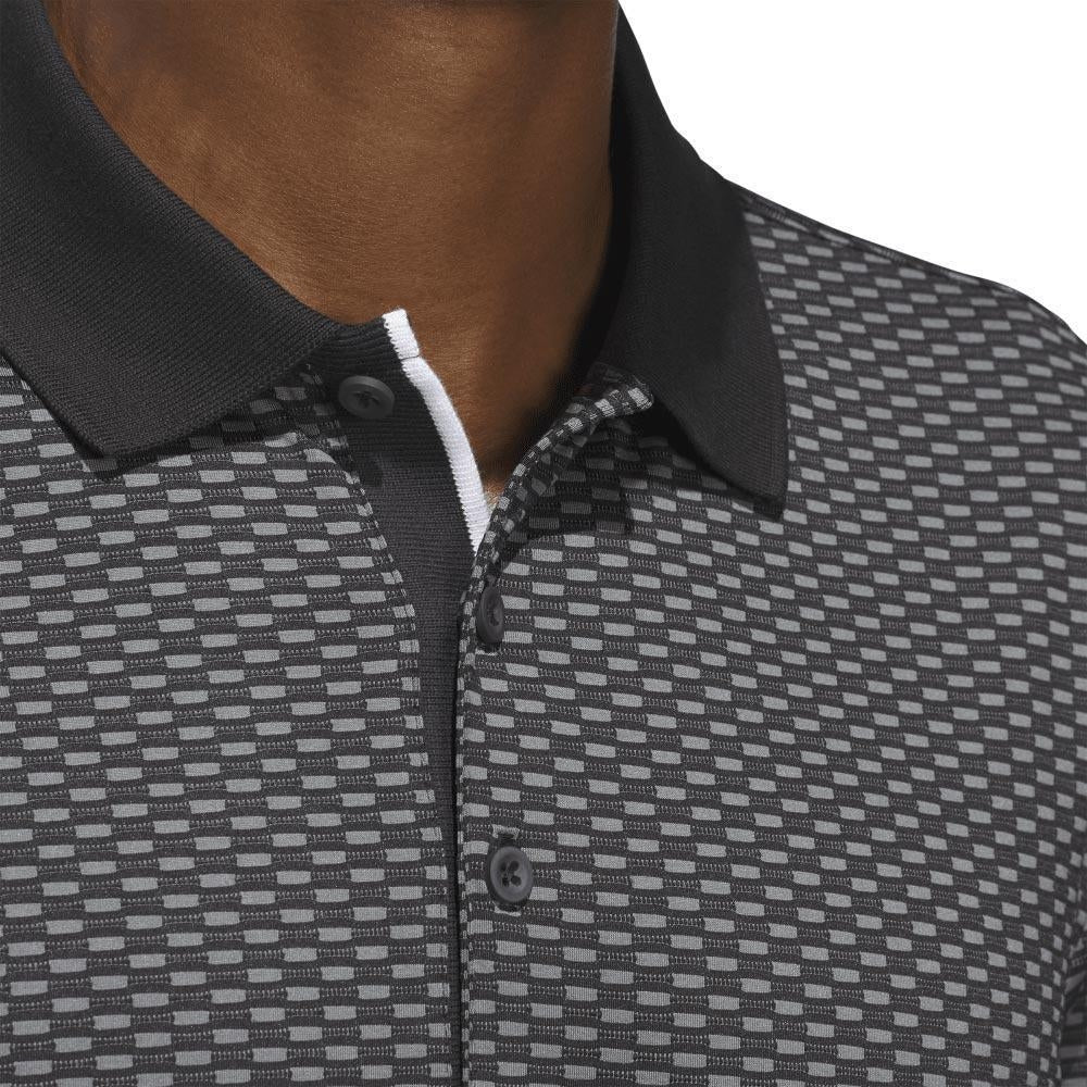 Adidas Beyond The Course Textured Herrengolfpoloshirt Black