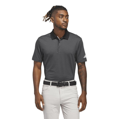 Adidas Beyond The Course Textured Herrengolfpoloshirt Black