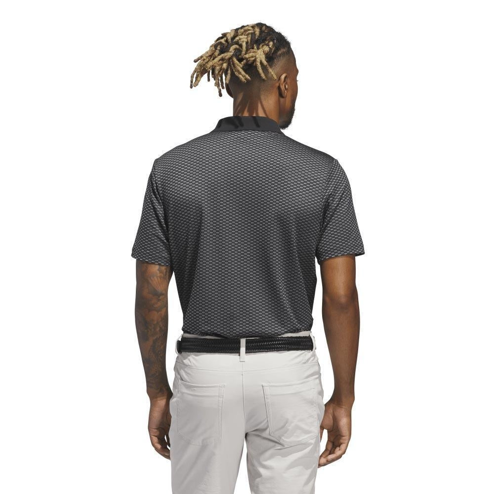 Adidas Beyond The Course Textured Herrengolfpoloshirt Black