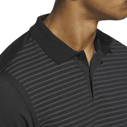 Adidas Ultimate365 Tour Seamless Herrengolfpoloshirt Black