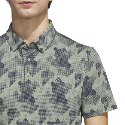 Adidas Go-To Printed Herrengolfpoloshirt