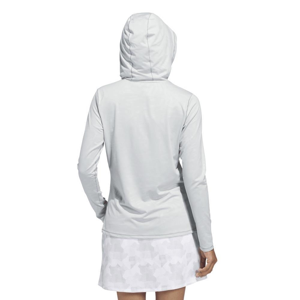 Adidas Ultimate365 Emboss Damenhoodie Silver