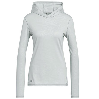 Adidas Ultimate365 Emboss Damenhoodie Silver
