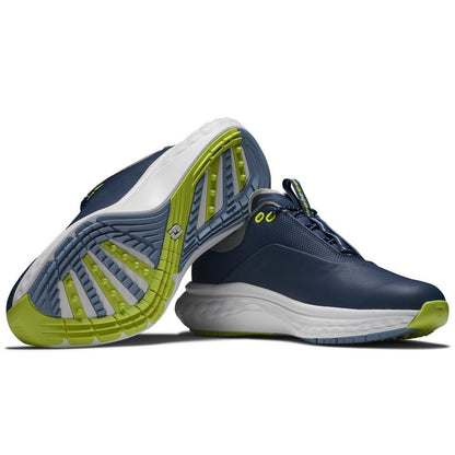 FootJoy Quantum WIDE Herrengolfschuhe Navy-White-Lime