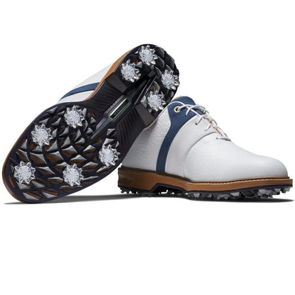 FootJoy Premiere Series Packard LX WIDE Herrengolfschuhe White-Navy-White