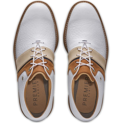 FootJoy Premiere Series Packard LX Herrengolfschuhe White-Blue-Brown