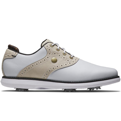 FootJoy Traditions Damengolfschuh White-Tan
