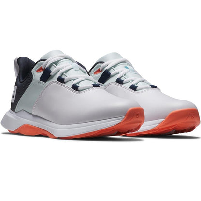 FootJoy Prolite Damengolfschuh White-Blue-Coral