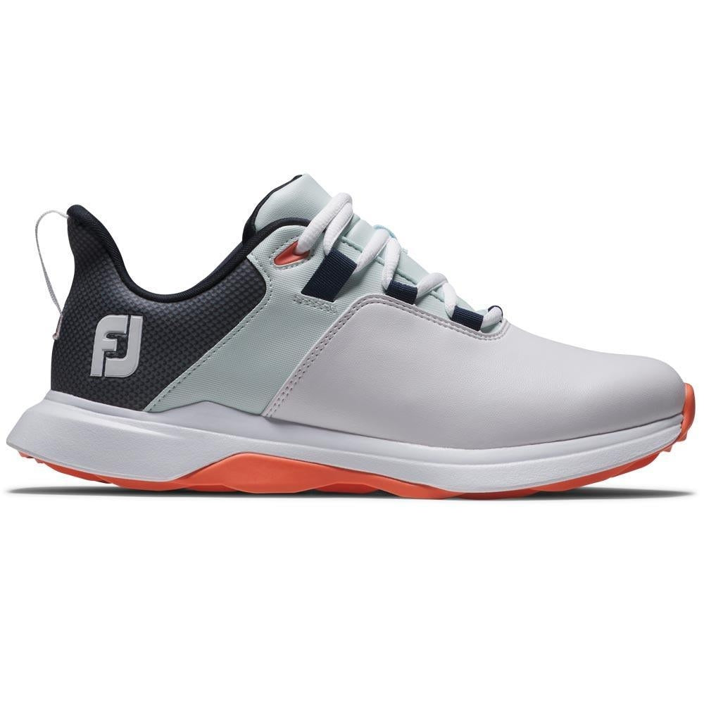 FootJoy Prolite Damengolfschuh White-Blue-Coral