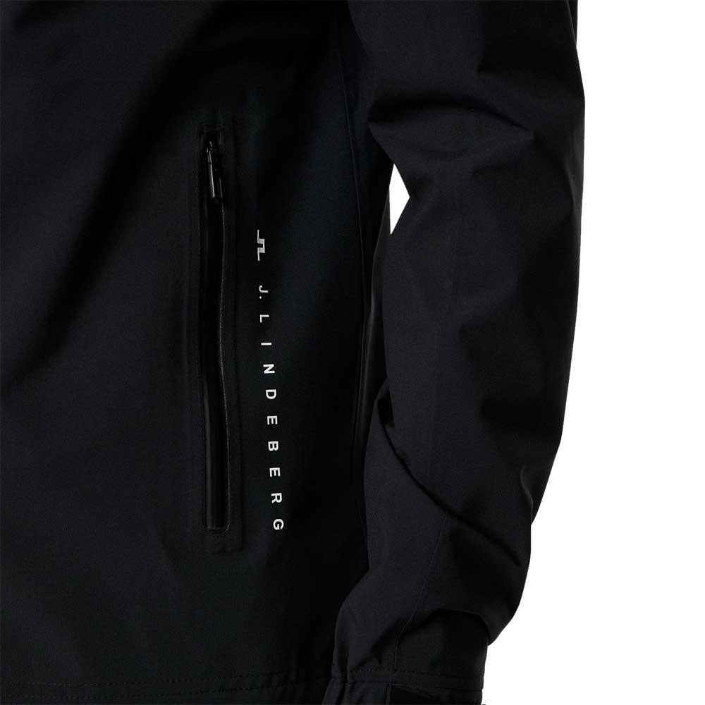 Lindeberg M Arvid Herrengolfregenjacke Black