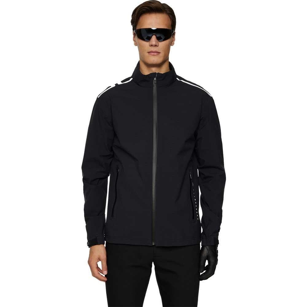 Lindeberg M Arvid Herrengolfregenjacke Black