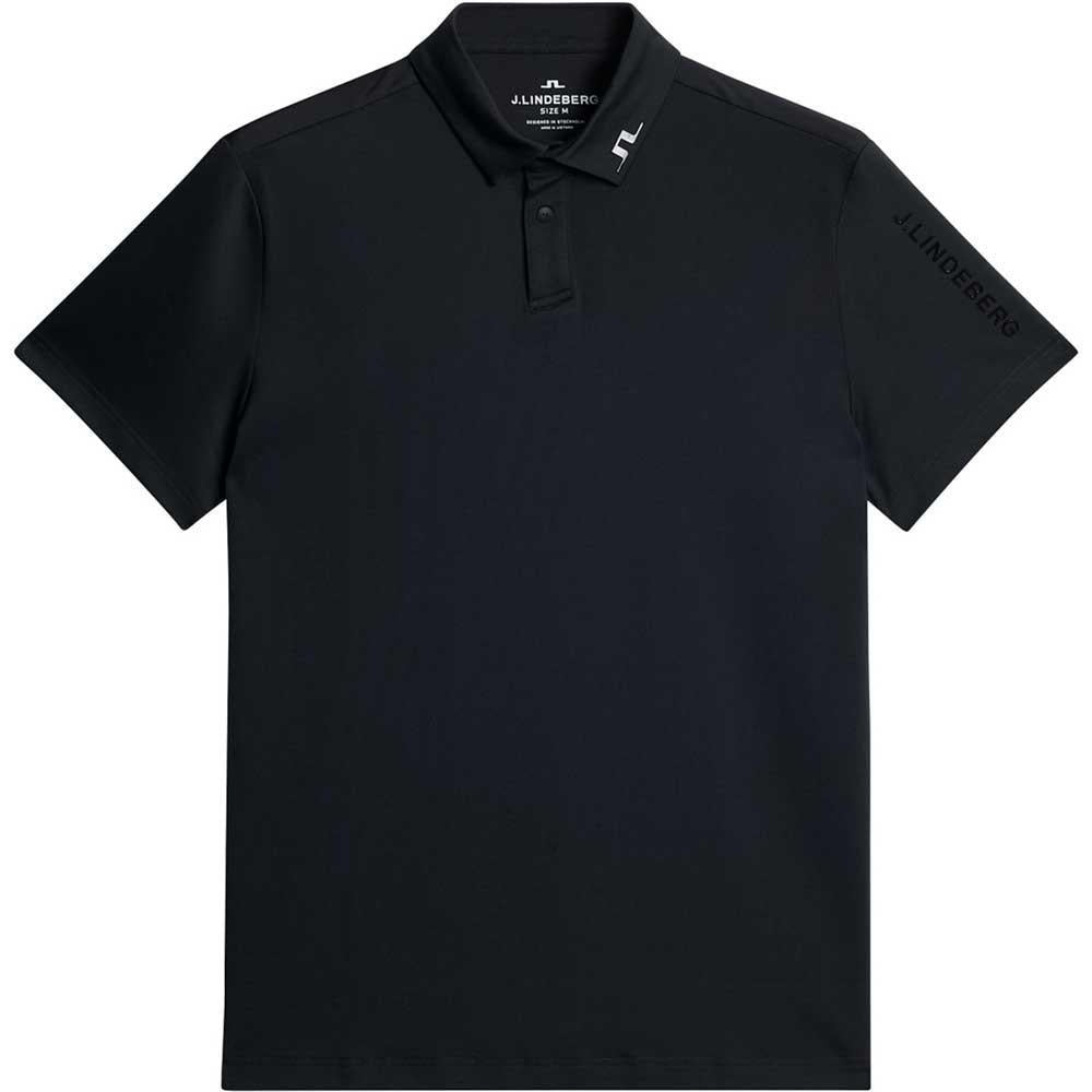 Lindeberg M Pro Herrengolfpoloshirt Black