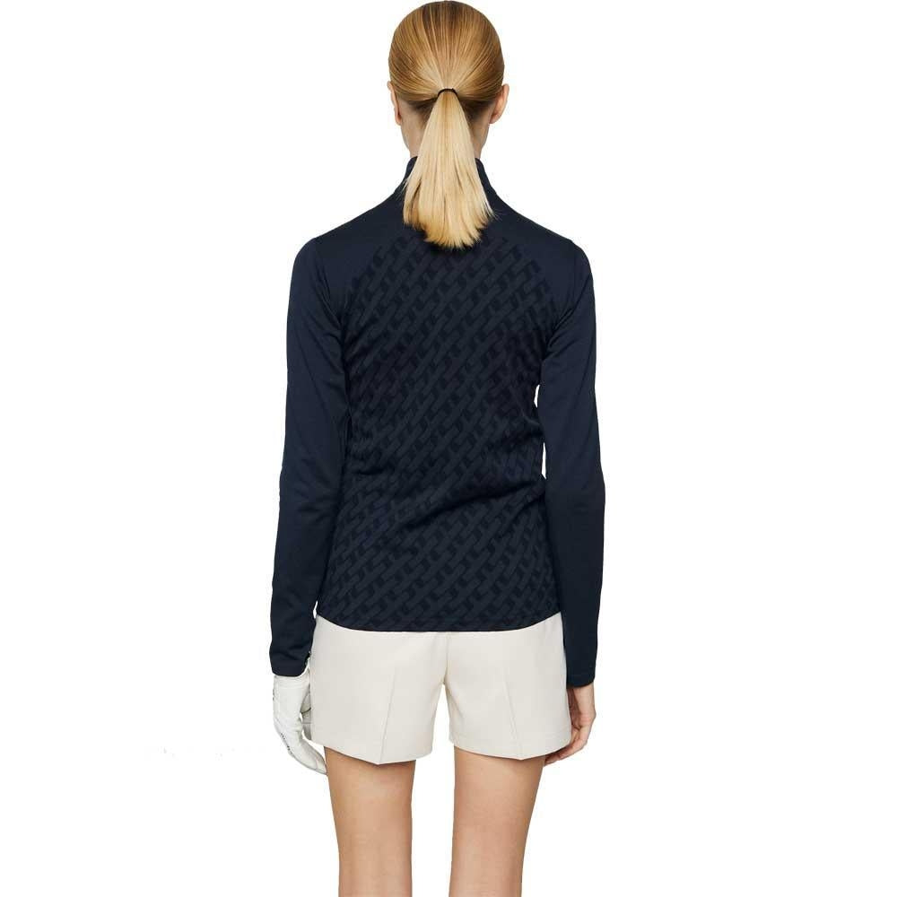 Lindeberg Nancy Seamless Mid Layer Damengolfpullover Navy