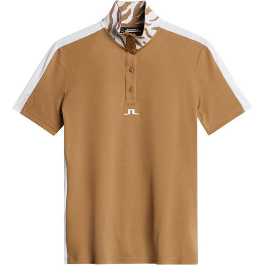 Lindeberg W Pip Damengolfpoloshirt Tigers Eye