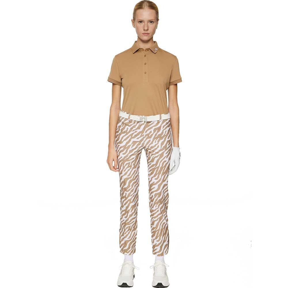 Lindeberg W Pia Print Damengolfregenhose Tiger Eye