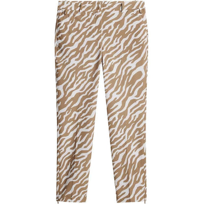 Lindeberg W Pia Print Damengolfregenhose Tiger Eye