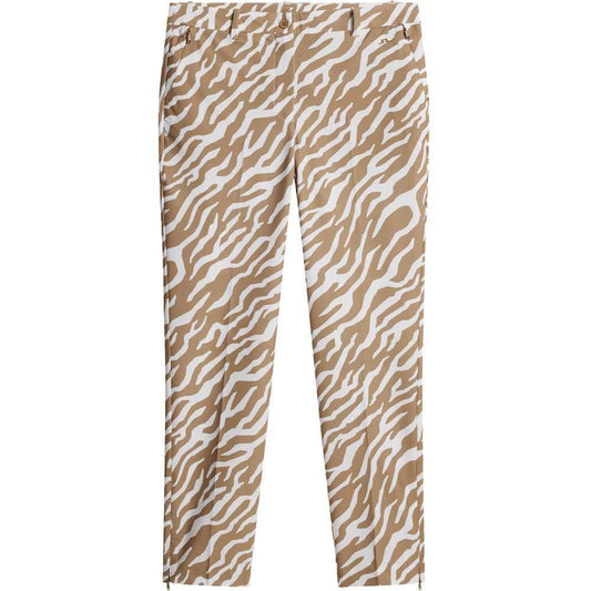 Lindeberg W Pia Print Damengolfregenhose Tiger Eye
