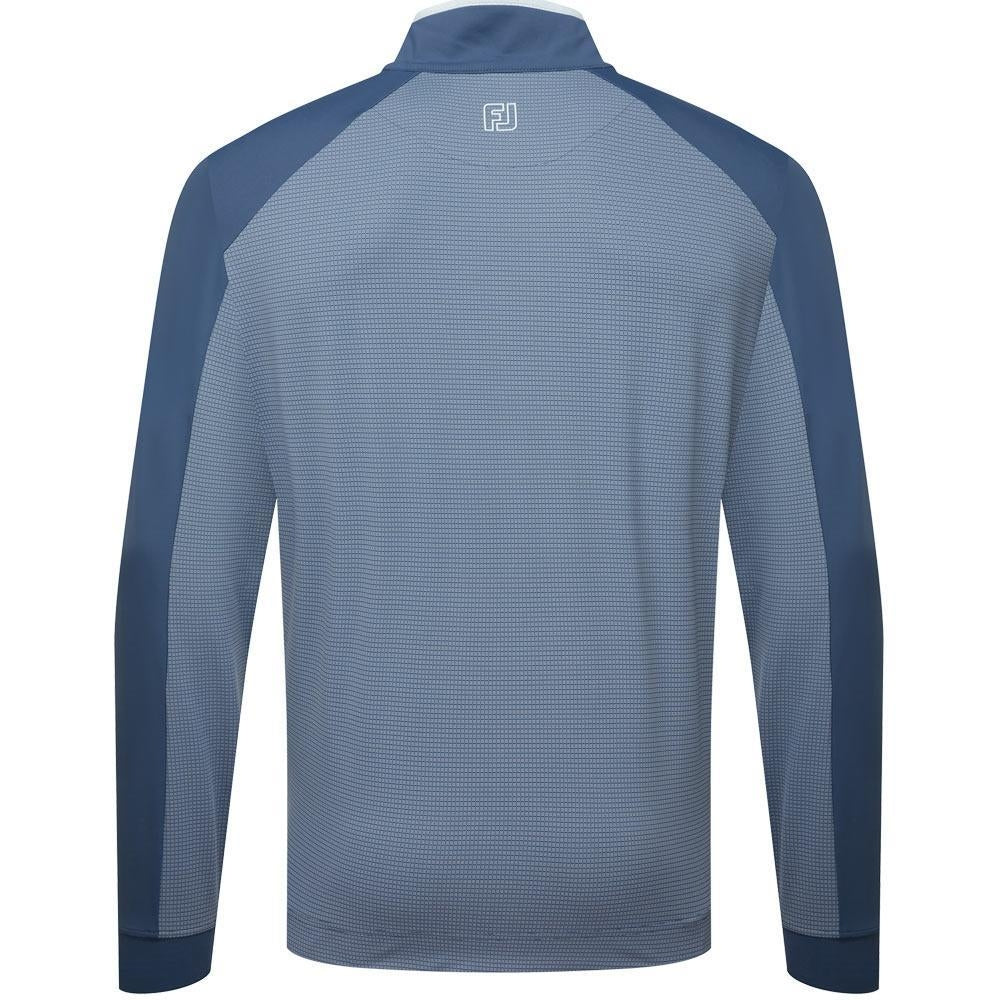 FootJoy Temposeries Mixed Texture Chill-Out Herrenpullover Dark Denim