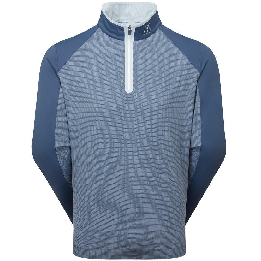 FootJoy Temposeries Mixed Texture Chill-Out Herrenpullover Dark Denim