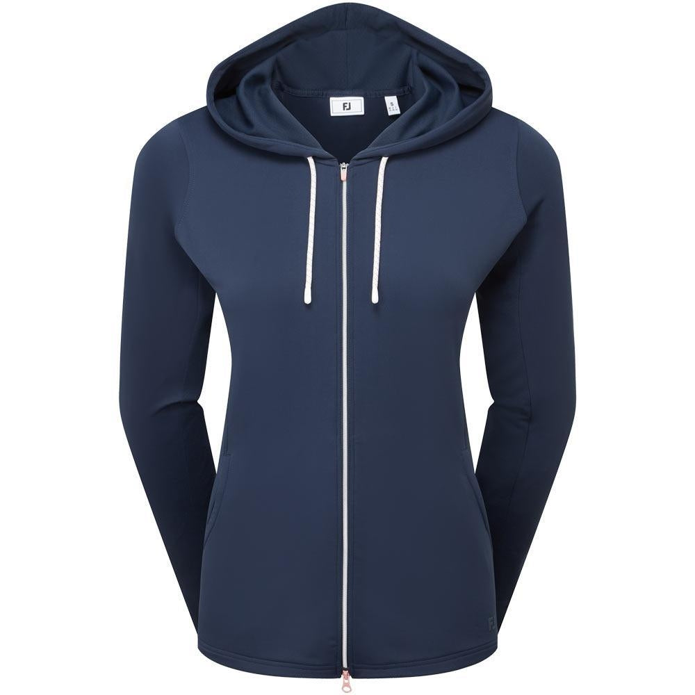 FootJoy Full-Zip Hoodie Damengolfjacke Navy