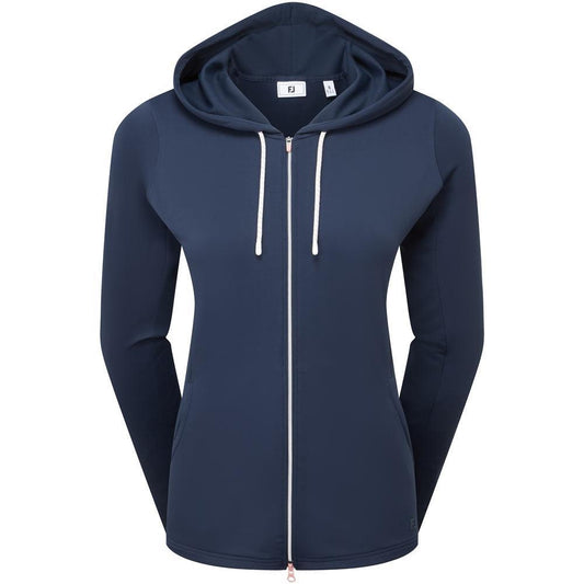 FootJoy Full-Zip Hoodie Damengolfjacke Navy