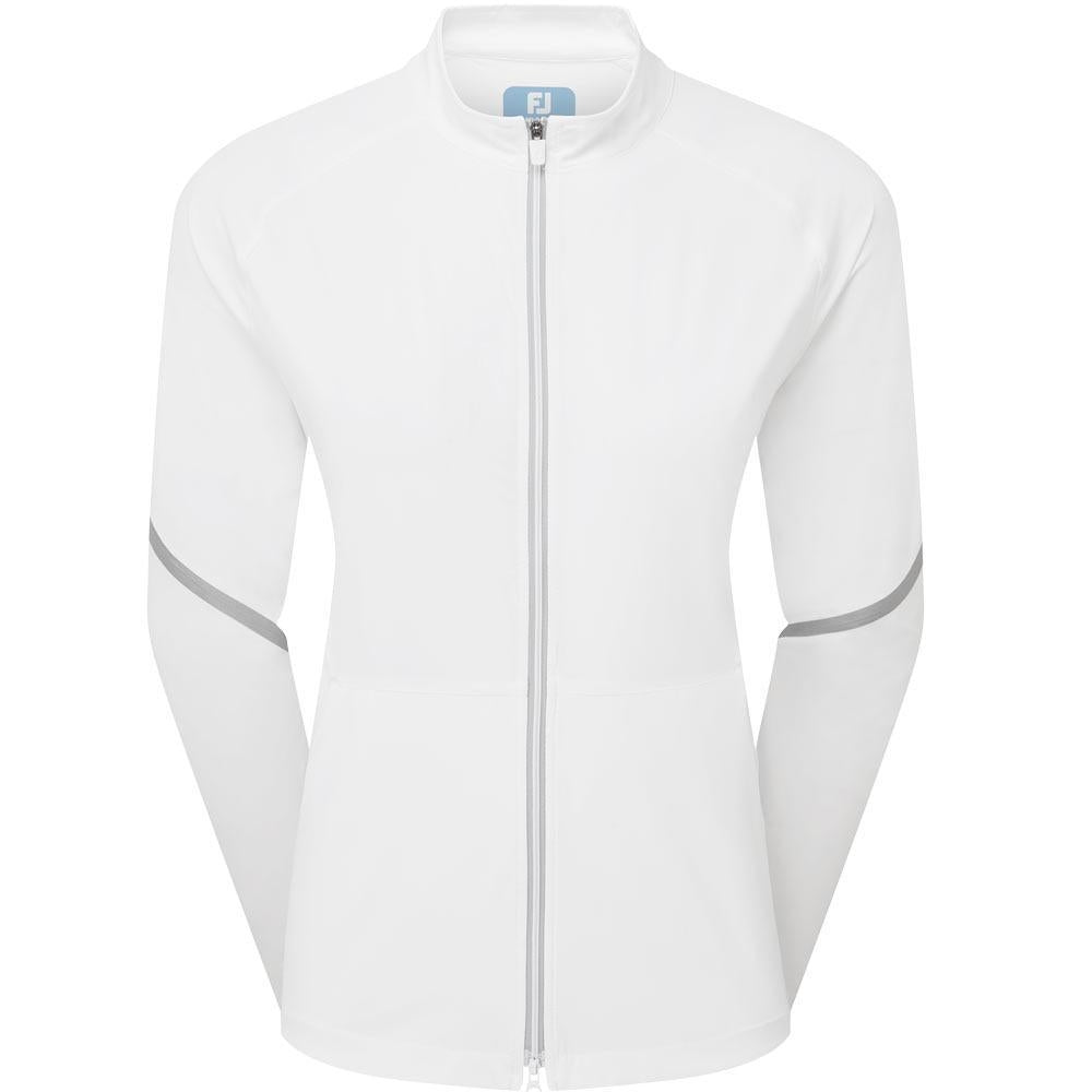 FootJoy Temposeries Full-Zip Damengolfjacke White-Silver