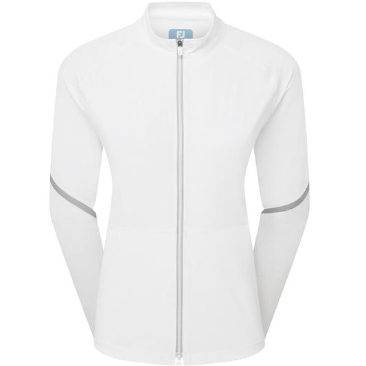 FootJoy Temposeries Full-Zip Damengolfjacke White-Silver