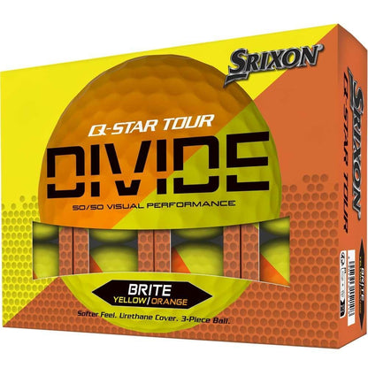 Srixon Q-Star Tour Divide 2 Golfbälle 2025