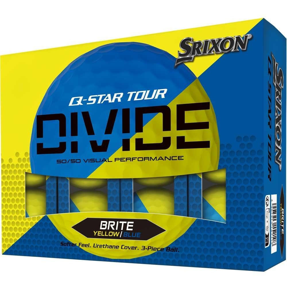 Srixon Q-Star Tour Divide 2 Golfbälle 2025