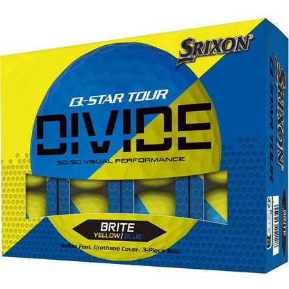 Srixon Q-Star Tour Divide 2 Golfbälle 2025