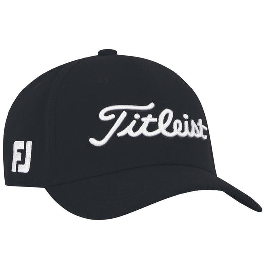 Titleist Junior Tour Performance Cap Black-White