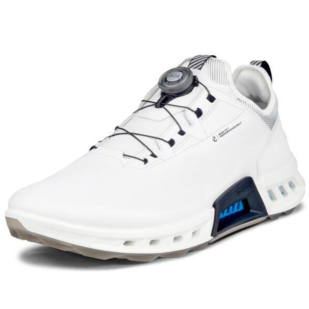 Ecco Biom C4 Hybrid Herrengolfschuhe weiss-schwarz