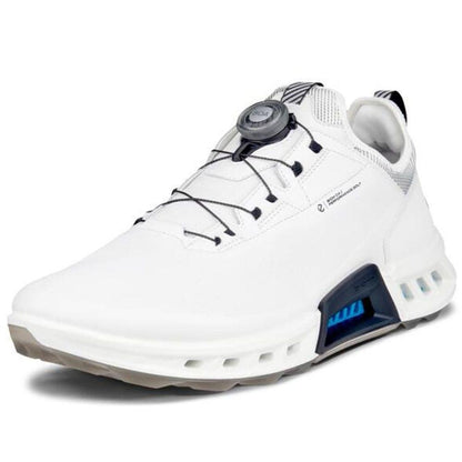 Ecco Biom C4 Hybrid Herrengolfschuhe weiss-schwarz
