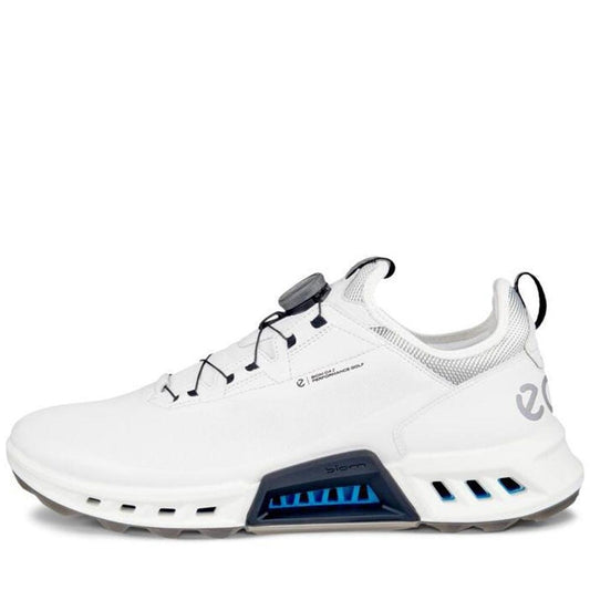 Ecco Biom C4 Hybrid Herrengolfschuhe weiss-schwarz