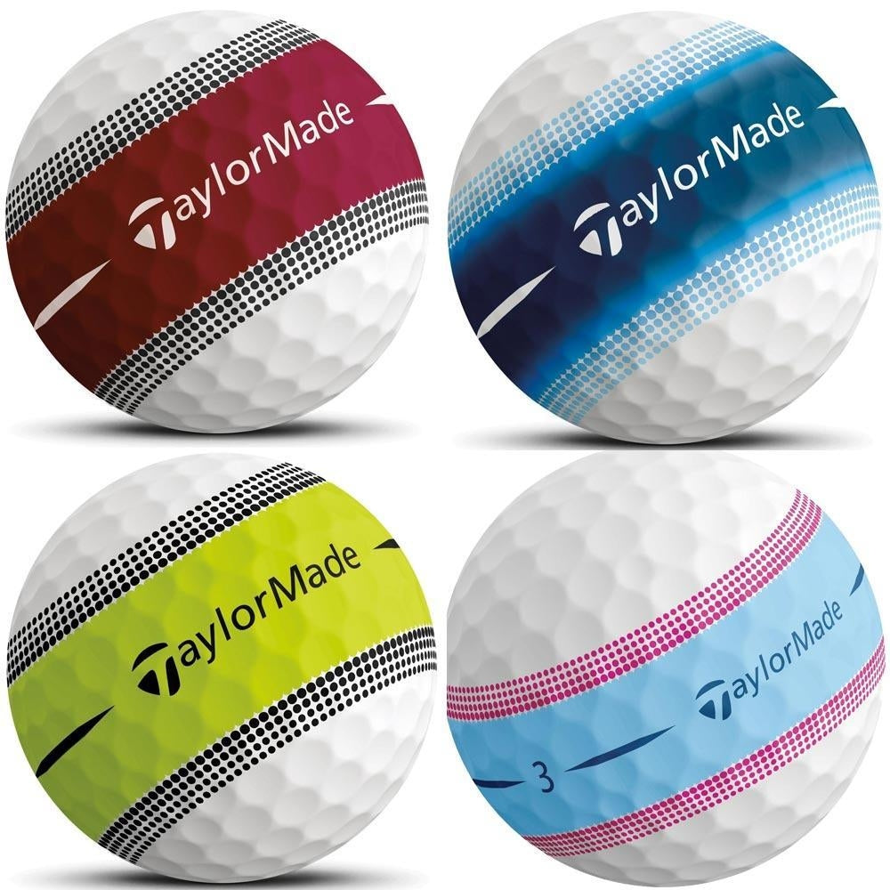 TaylorMade Tour Response Stripe Golfbälle - 4 Stück