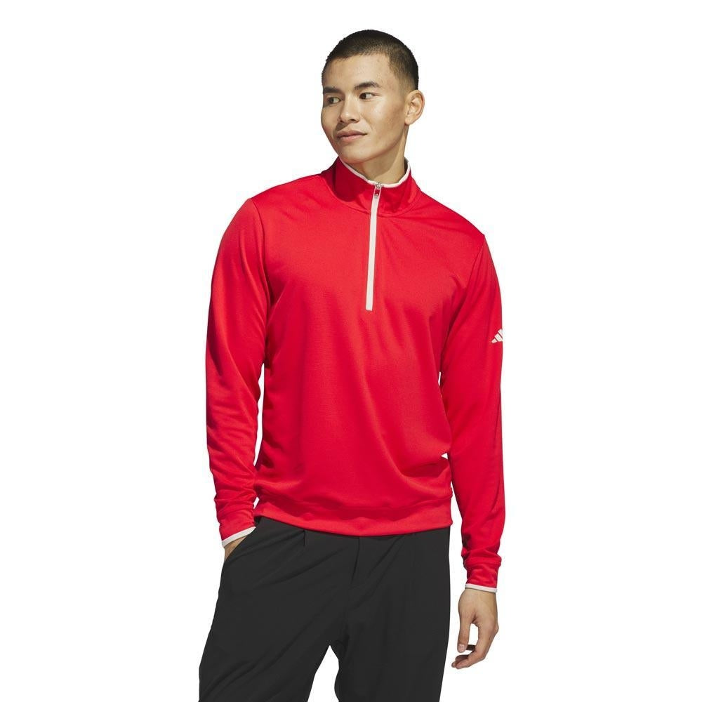 Adidas Core Herrengolfpullover red